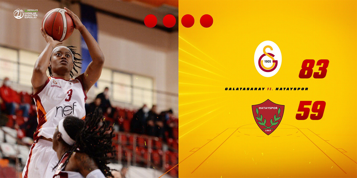 Galatasaray 83-59 Hatayspor