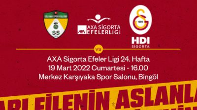 Maça Doğru | Bingöl Solhan Spor - Galatasaray HDI Sigorta