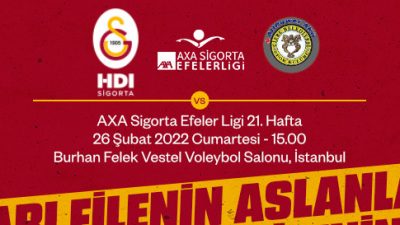 Maça Doğru | Galatasaray HDI Sigorta - Allpower Akü Cizre Belediye