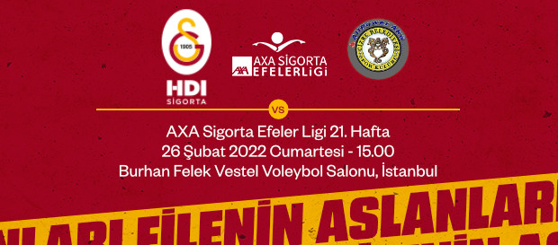 Maça Doğru | Galatasaray HDI Sigorta - Allpower Akü Cizre Belediye