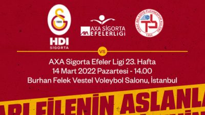 Maça Doğru | Galatasaray HDI Sigorta - Tokat Belediye Plevne