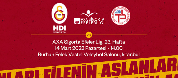 Maça Doğru | Galatasaray HDI Sigorta - Tokat Belediye Plevne