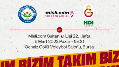 Maça Doğru | Nilüfer Belediye - Galatasaray HDI Sigorta