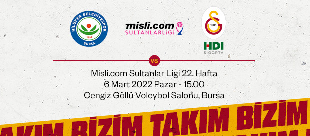 Maça Doğru | Nilüfer Belediye - Galatasaray HDI Sigorta